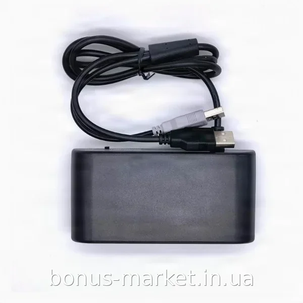 Адаптер USB для подключения 4 контроллеров GameCube к Nintendo Switch, ПК и Wii U, проводной, черный GSD-421-1