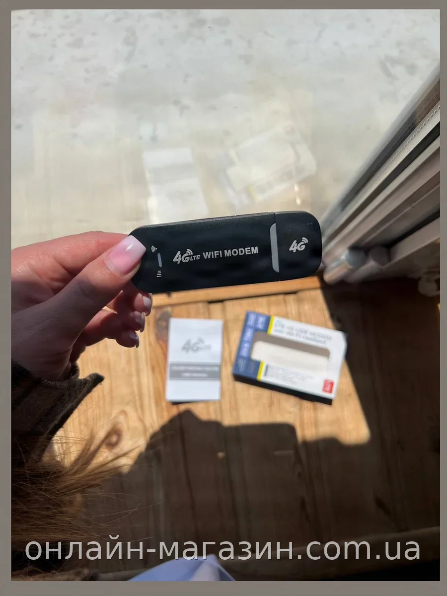 USB Wi-Fi 4G LTE модем-маршрутизатор Plug and Play для дачи и дома, автономный, черный, новый AND5559