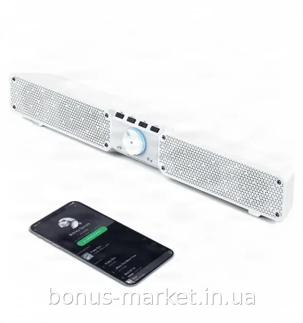 Портативна Bluetooth колонка SOUNDBAR Q10 4 Вт стерео з мікрофоном, пультом та акумулятором до 10 годин роботи