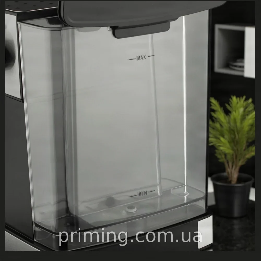 Ріжкова кавоварка Domotec MS-136 850 Вт для еспресо та капучино з підігрівом чашок, сенсорне керування
