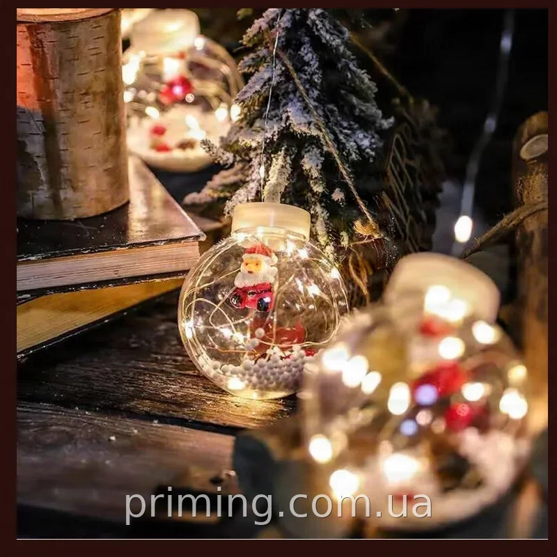 Світлодіодна гірлянда Xmas Copper curtain ball lamp 200 LED, шторка з режимами, холодний білий, 3х1.5 м, IP20