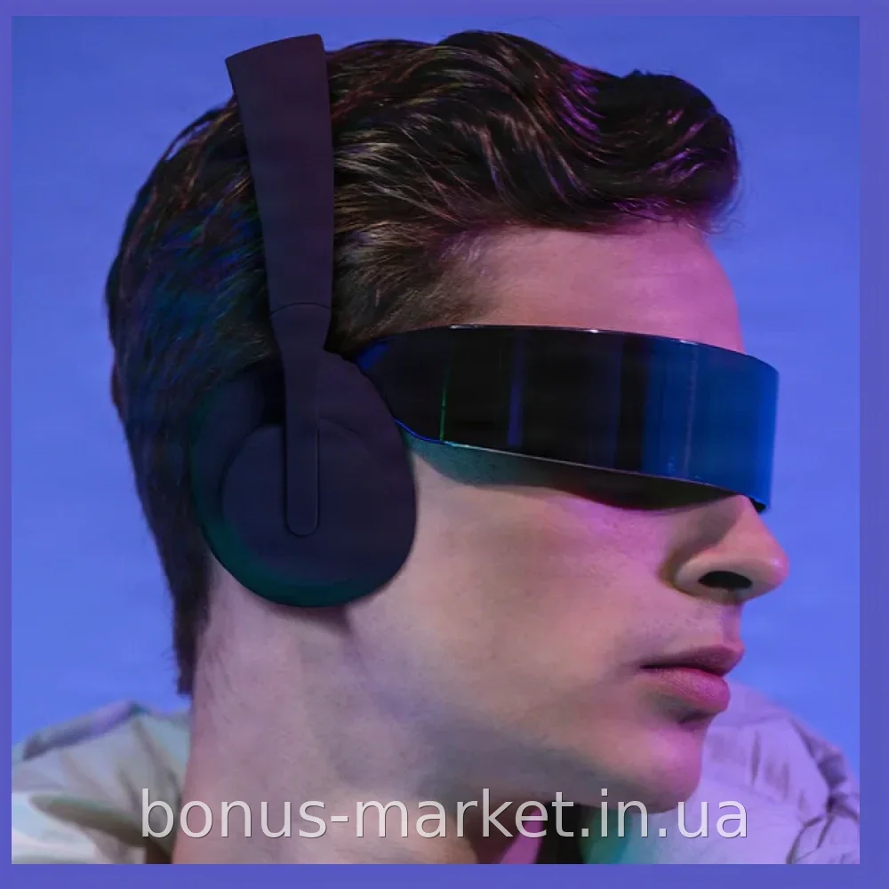 Беспроводные наушники Bluetooth AN 610 BT с микрофоном, черные, мягкое оголовье, для спорта и звонков