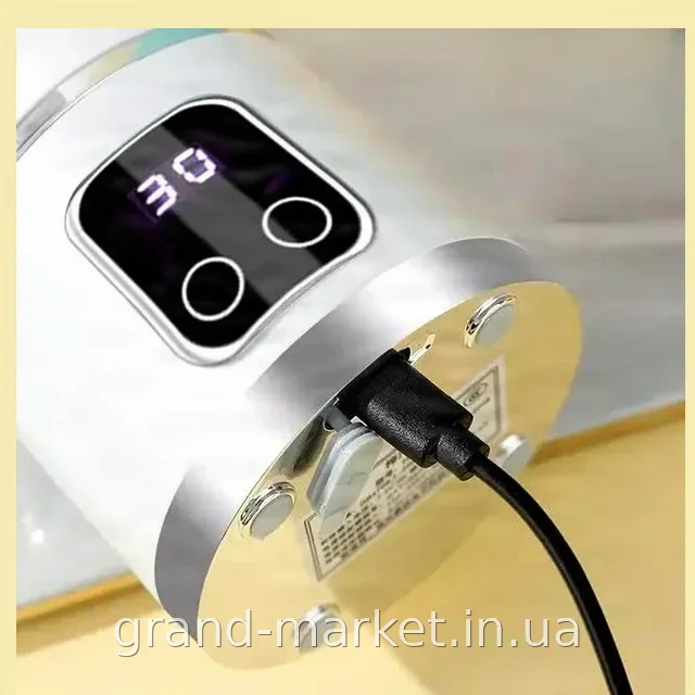 Портативний блендер-соковижималка акумуляторний 50 Вт, USB-зарядка, 3 швидкості, 12 лез, AND XL-1069