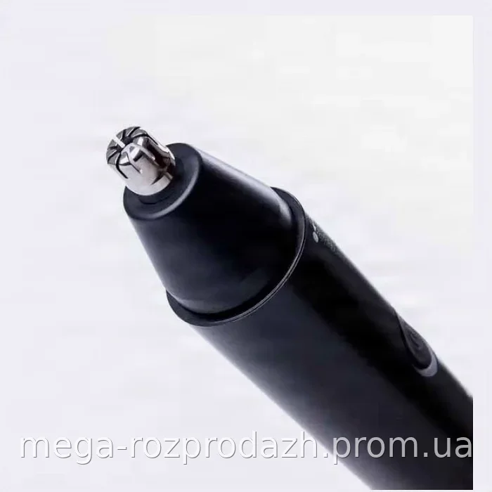 Триммер VGR V-613 аккумуляторный беспроводной для бороды, носа и ушей, 2 насадки, индикатор, влагозащита