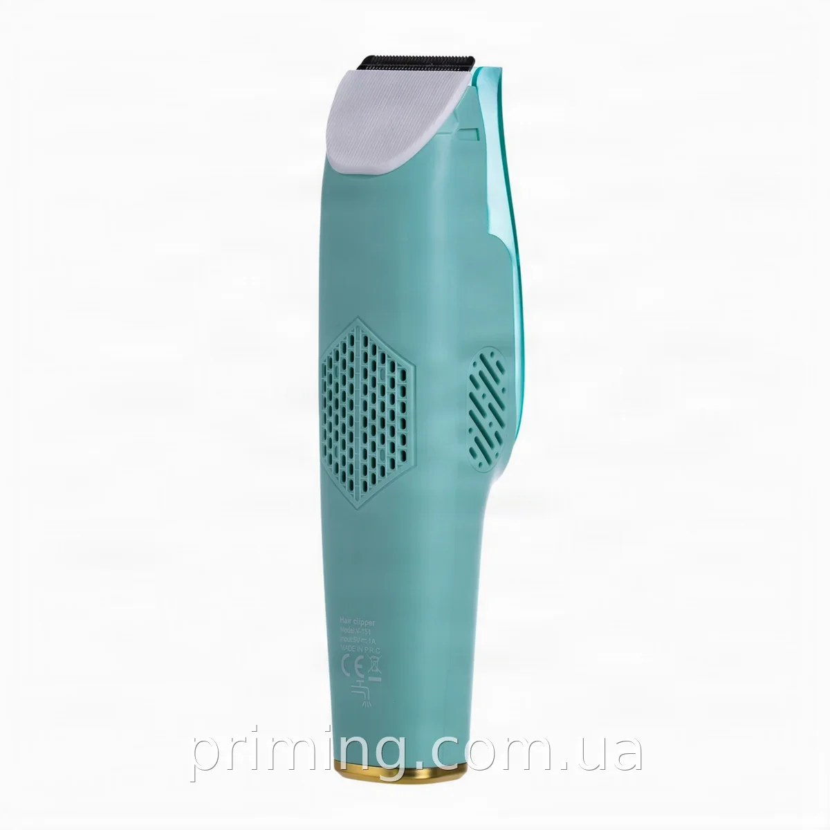 Акумуляторна дитяча машинка для стрижки волосся, 3 насадки, USB-зарядка, 120 хвилин роботи, тиха та безпечна