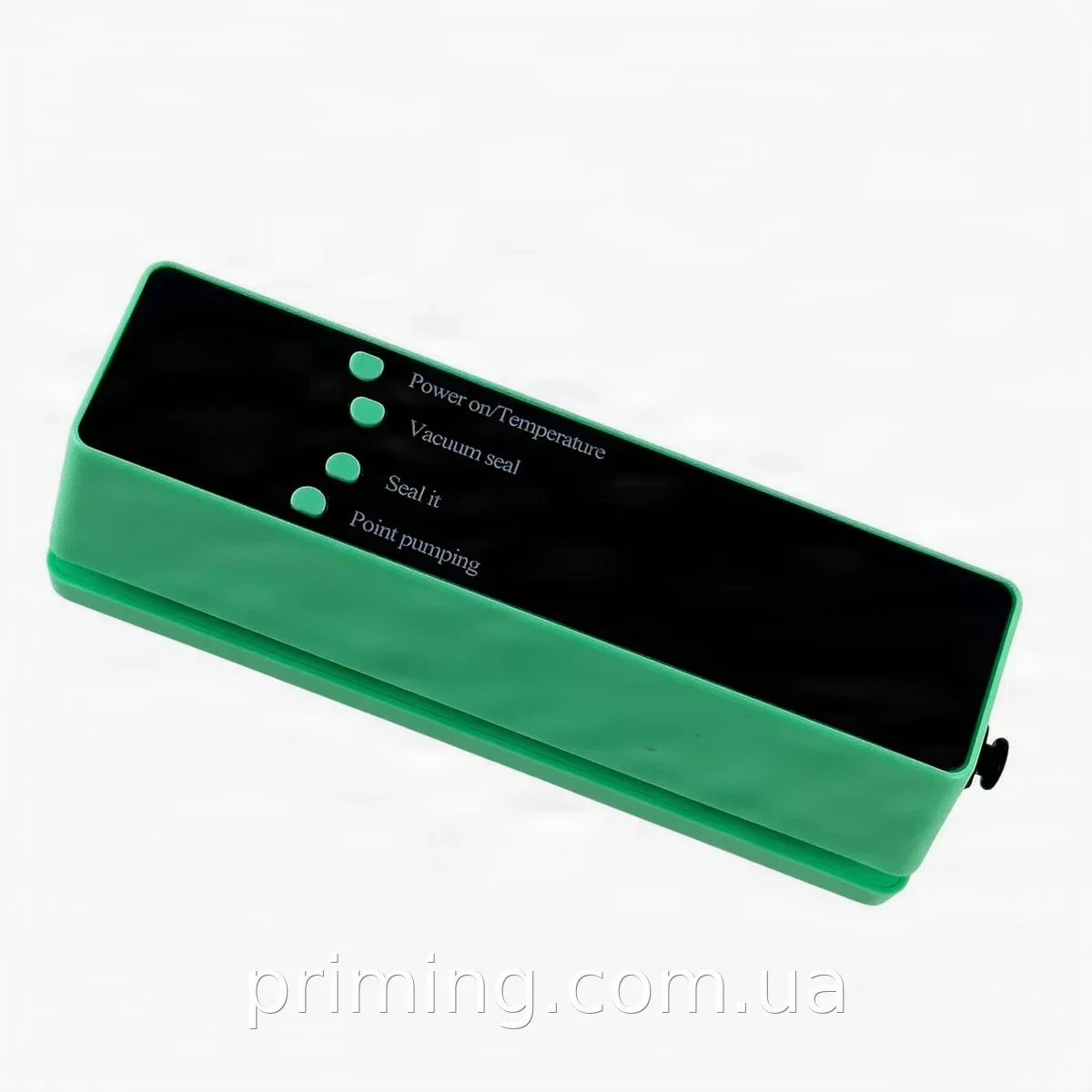 Вакуумний пакувальник Vacuum Machine LY-1067 120 Вт, зелений - побутова техніка для вакуумування продуктів