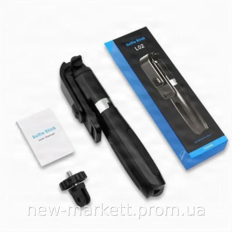 Монопод-трипод для селфи с пультом Bluetooth К22, алюминиевый штатив для смартфона и телефона 90 см