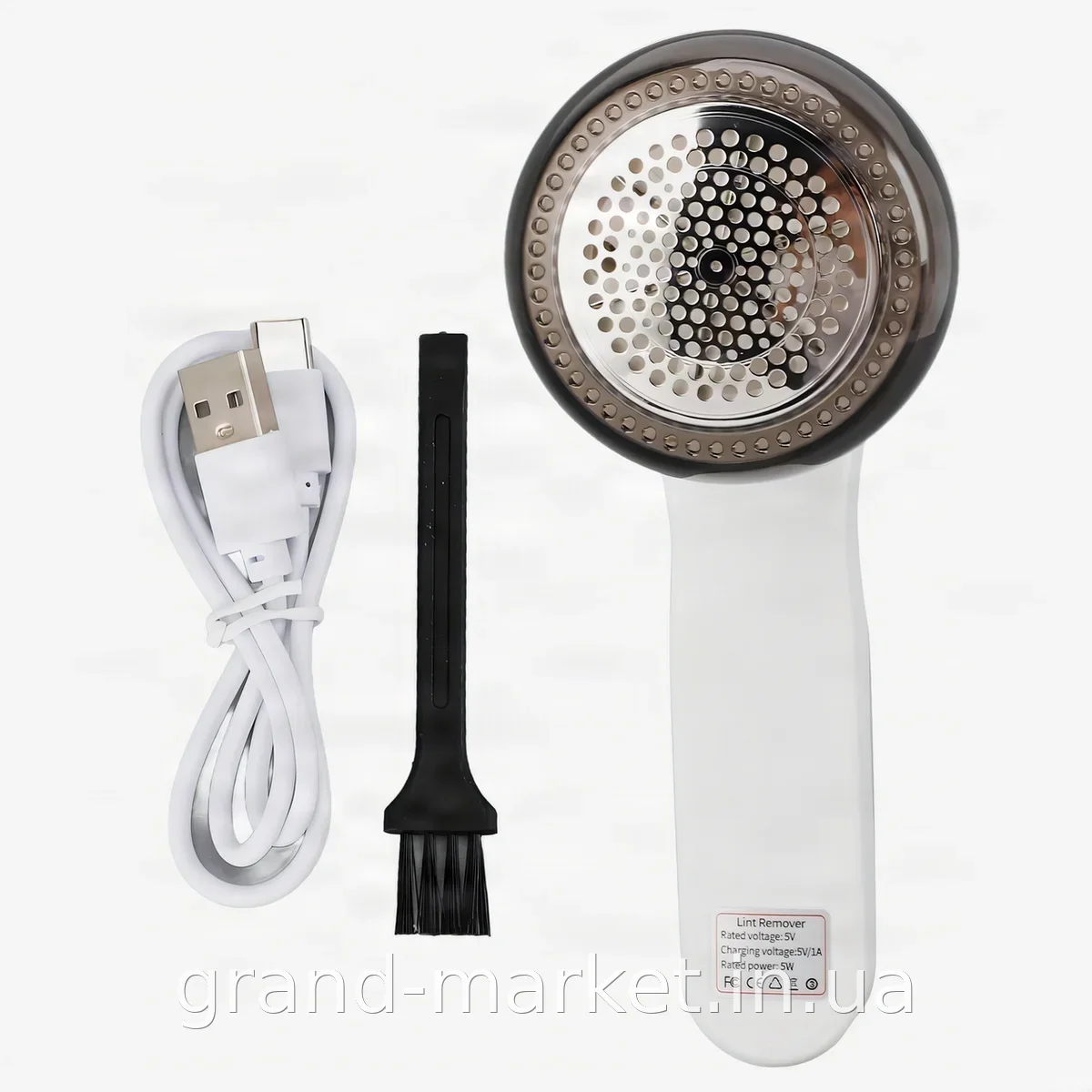 Акумуляторна машинка для видалення котушок та ворсу з одягу AND XL-888, USB Type-C, щіточка в комплекті