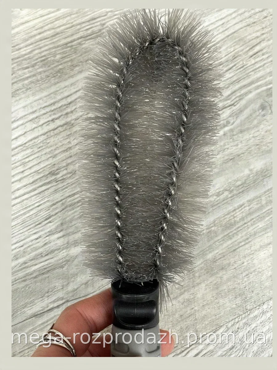 Щетка для мойки дисков и колес автомобиля K2 Brush PRO 27x6 см алюминиевая ручка, синтетический ворс