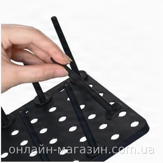 Настольная сушилка для посуды и приборов Drawer Organizer 80, пластиковый лоток-органайзер для кухни