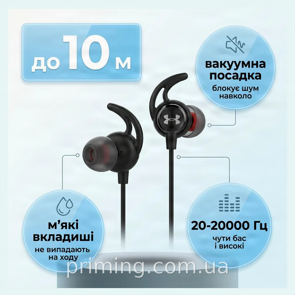 Вакуумные беспроводные наушники Bluetooth MDR MS-608 с микрофоном и силиконовыми амбушюрами внутриканальные
