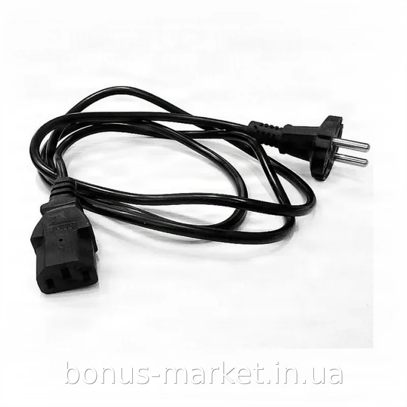 Кабель питания для торговых весов Matarix MX-851, сетевой шнур 220В с вилкой CEE 7/17 и разъемом C13, 1,5 м