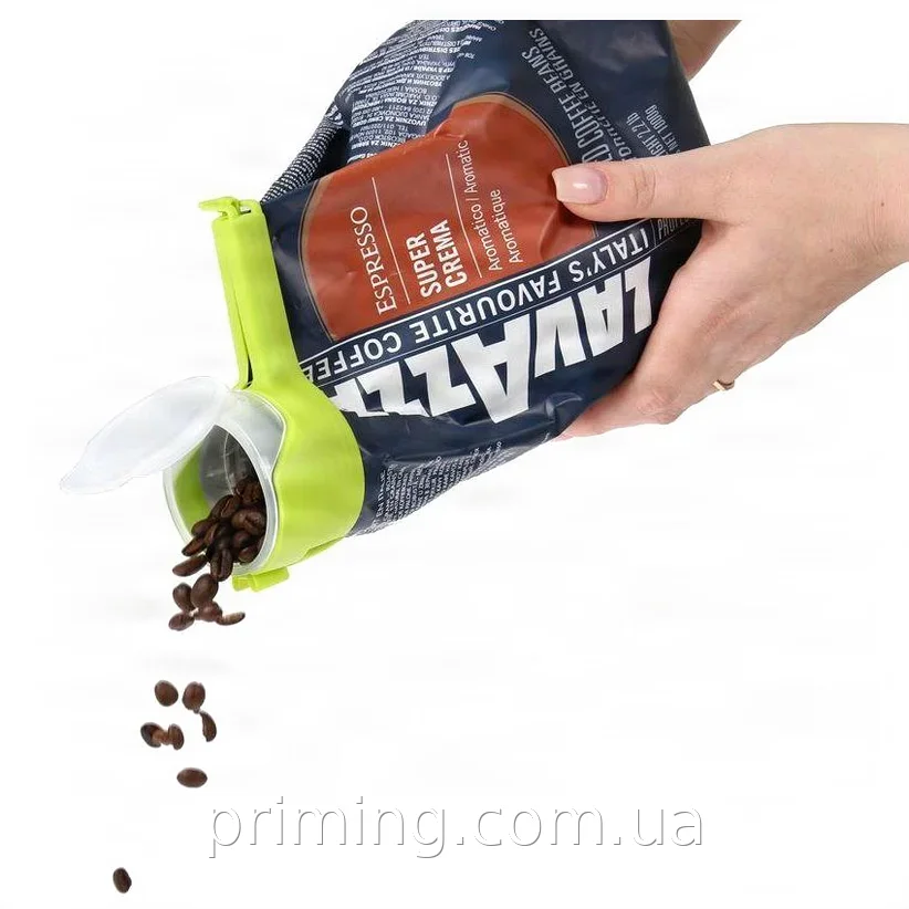 Крышка-дозатор NF-6765 из пластика для сыпучих продуктов и специй на кухне для хранения круп, муки, сахара