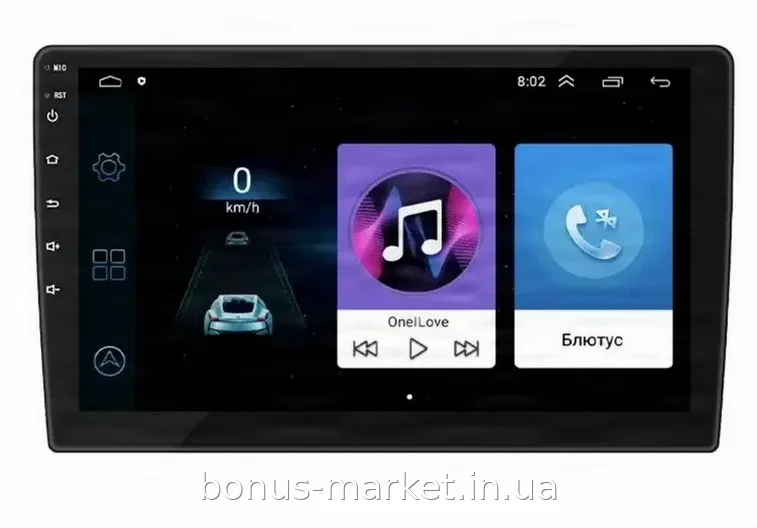 Автомагнитола BM-Mate 10 Pro 10 дюймов Android-монитор 2+32ГБ, GPS, Wi-Fi, Bluetooth, CarPlay, 2 DIN