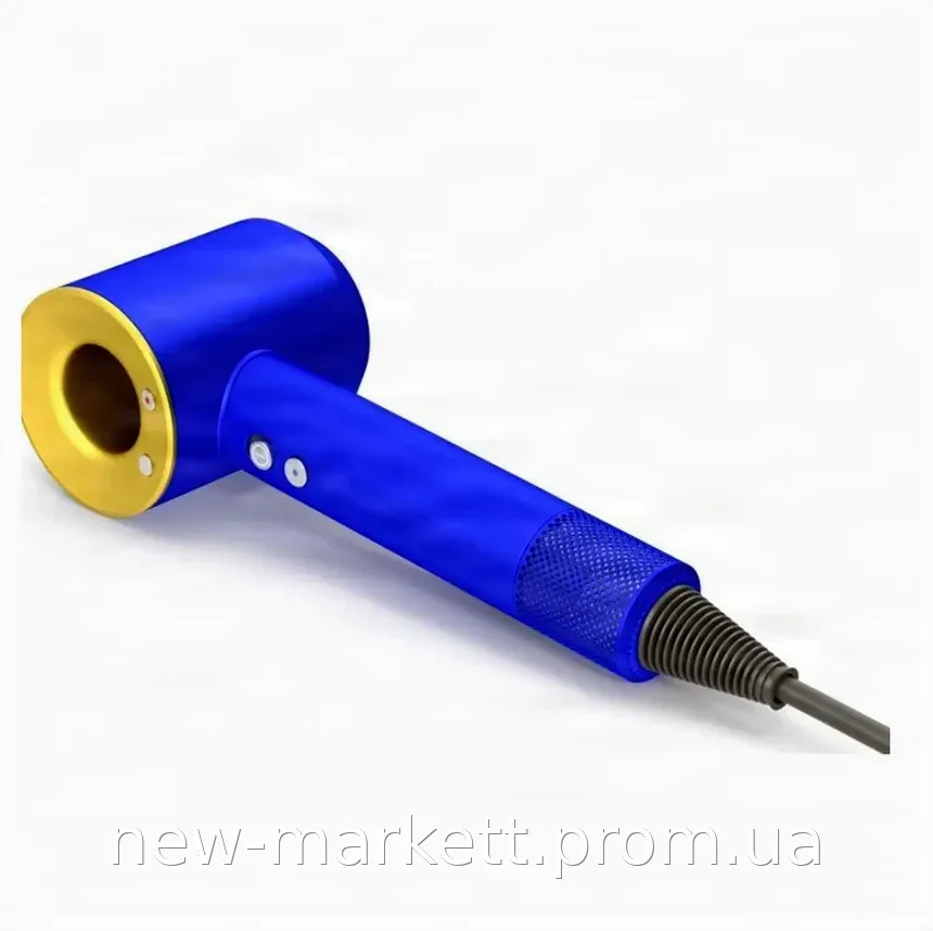 Фен для волос VGR V-445 BLUE профессиональный 1600 Вт с ионизацией, холодным обдувом, 4 режима для укладки