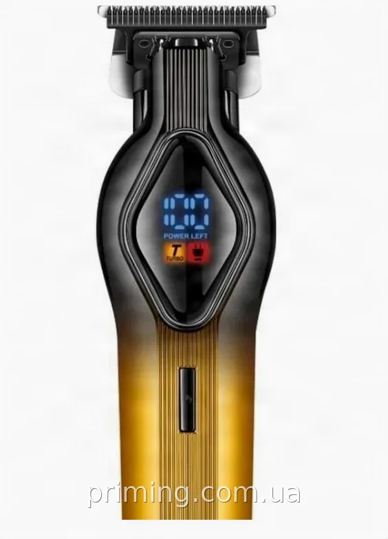 Аккумуляторная машинка для стрижки волос VGR V-921, USB зарядка, 200 мин работы и 4 насадки из нержавейки