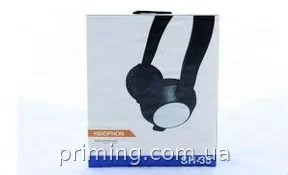 Накладні ігрові навушники MDR SH1/SH35 з мікрофоном, дротові mini jack 3.5 мм, для ПК, ноутбука та консолі