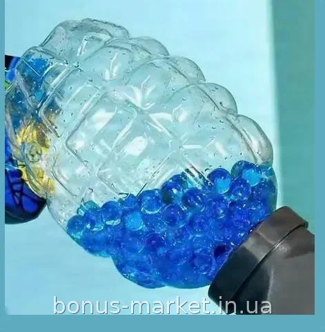 Автомат орбибольный UMP45 Water bullet gun для мальчиков, аккумуляторный, стреляет гелевыми шариками до 25 м