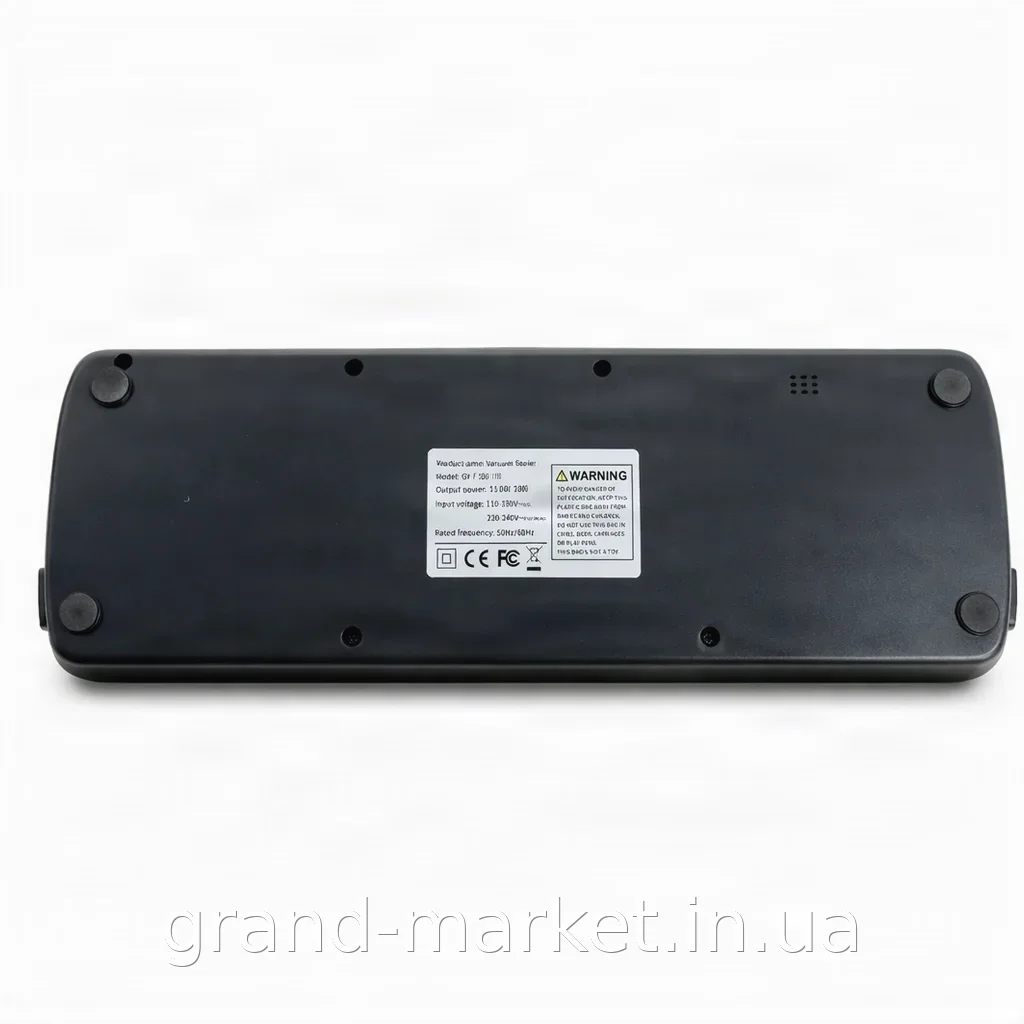 Вакууматор електронний для продуктів Vacuum Sealer LY 1122 110W, автоматичне пакування та запаювання