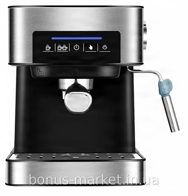 Кофеварка капельная Coffee Maker RAF R.136 объемом 1,5 л мощностью 850 Вт серая, до 12 чашек за цикл