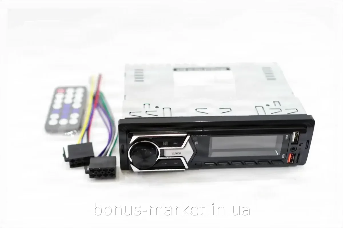 Автомагнітола 1 DIN JSD G-1101 з Bluetooth, Wi-Fi, TFT-екраном 1 дюйм, потужністю 200 Вт та USB, чорна