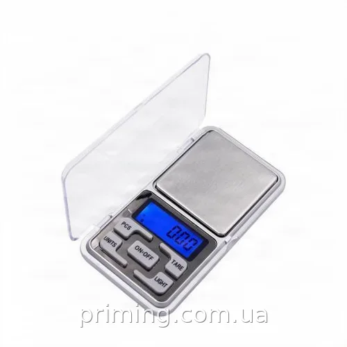 Электронные ювелирные весы YZ1724 200 г - портативные карманные с высокой точностью и батарейками ААА 2 шт
