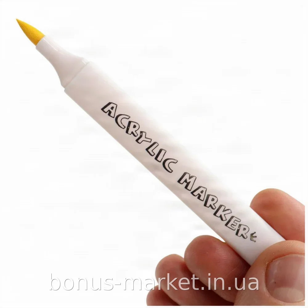 Набор акриловых маркеров для рисования 48 цветов в кейсе Water color pen 655 для детей и художников от 3 лет