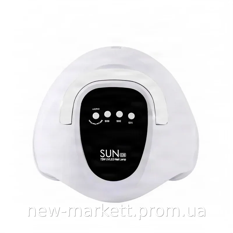 LED лампа для сушки гель-лака SUN C6 профессиональная мощная 36 Вт для ногтей nail lamp, датчик движения