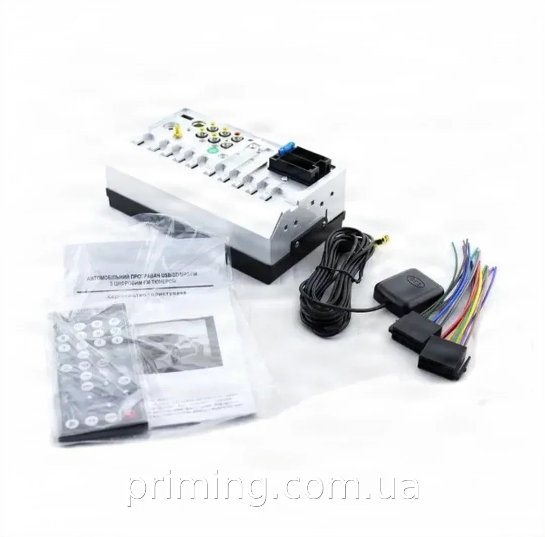 Автомагнітола 7 дюймів 2DIN MP5 Bluetooth USB для машини з камерою заднього виду та пультом, підтримка AUX