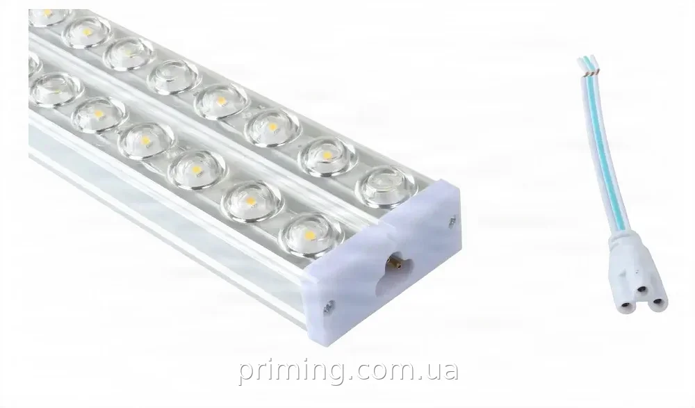 Светодиодный потолочный светильник TUBE Light T10 60W с алюминиевым корпусом, 48 диодов 120 см для дома