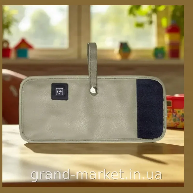 USB подогреватель для детских бутылочек, 3 режима температуры 40-60°C, переносной в дорогу с креплением