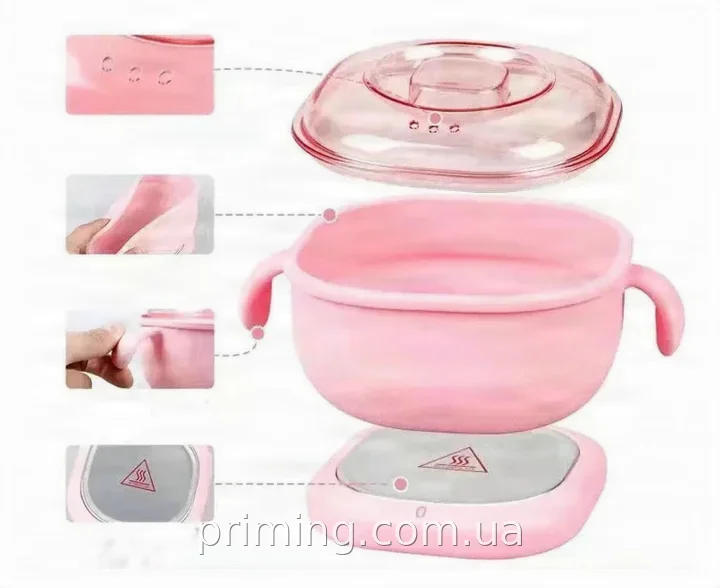 Воскоплав Wax Kettle AND1772 із силіконовою чашею для нагрівання воску