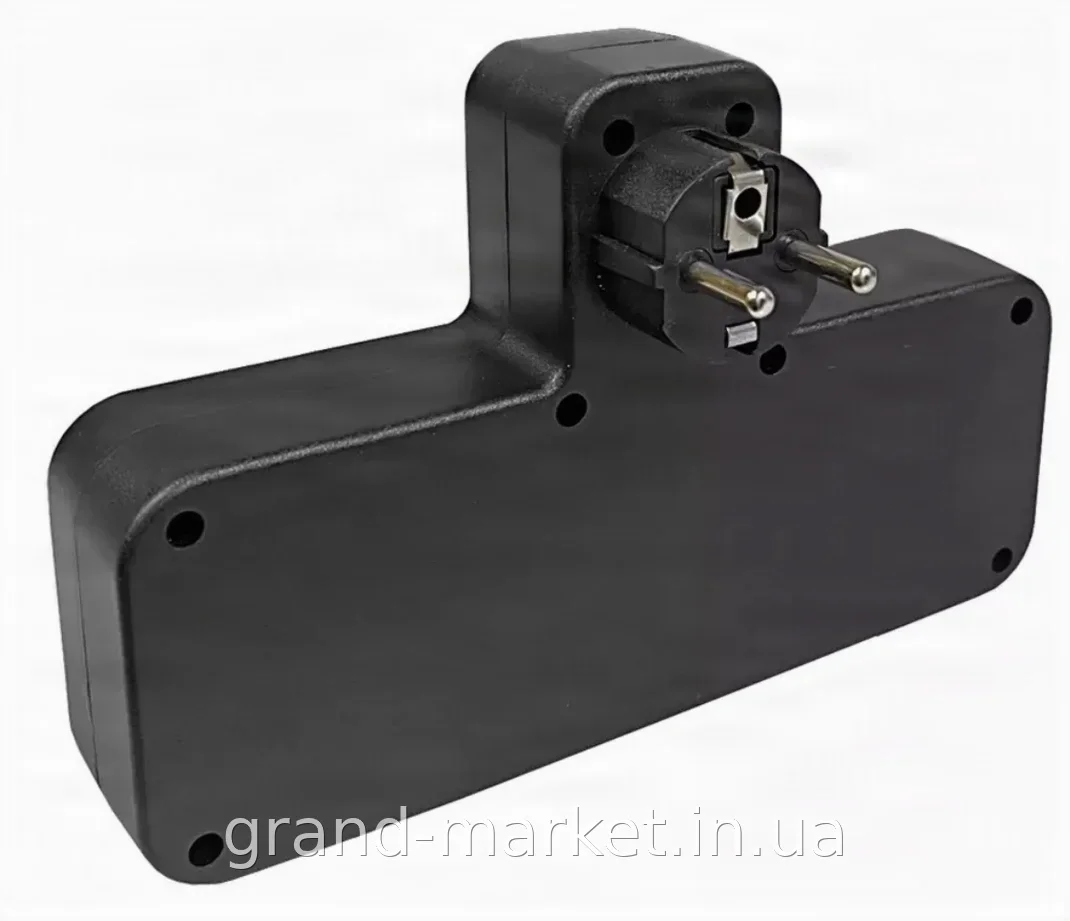 Сетевой фильтр-разветвитель PNS-04 на 4 розетки 220В с 2 USB-A и PD Type-C, LED индикатор, заземление