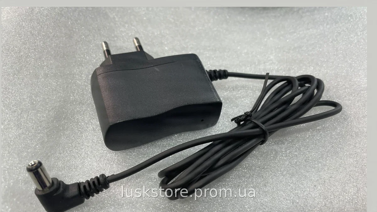 Импульсный адаптер 8.5V 0.4A для весов с аккумулятором 6V, герметичный пластик, пассивное охлаждение