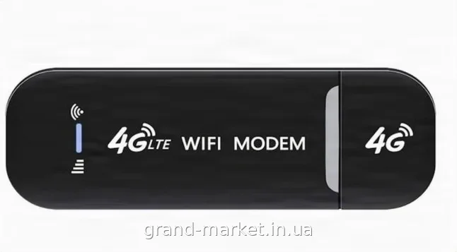 Маршрутизатор Wi-Fi 4G LTE з USB Plug and Play, компактний мобільний модем для інтернету в дорозі та вдома