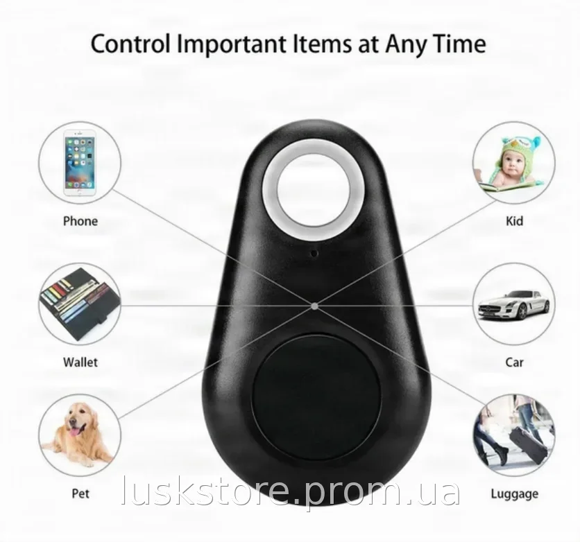 Bluetooth трекер iTag брелок для ключей и вещей, защита от потери, антипотеряшка для iOS и Android, OM