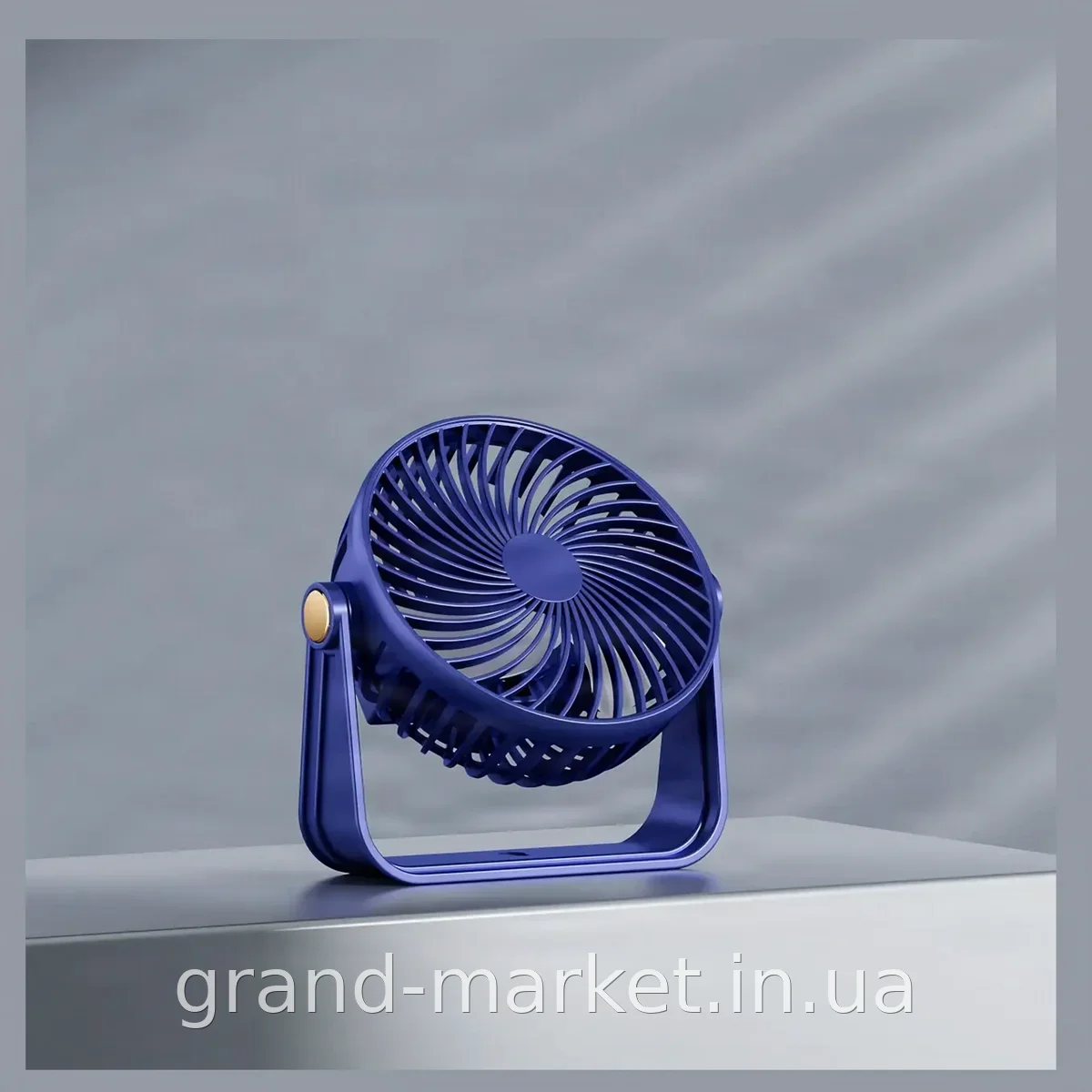 Акумуляторний вентилятор Wall Mounted Fan AND-1261 настільний настінний для дому, 3 швидкості, рожевий