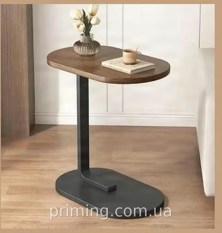 Приліжковий столик з дерева Tea Table AND XL-1501 - стильний мінімалізм для спальні та вітальні