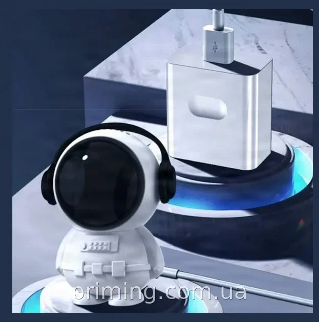 Портативный вентилятор на шею «Астронавт» USB, компактный аккумуляторный, бесшумный, для улицы и дома GS227