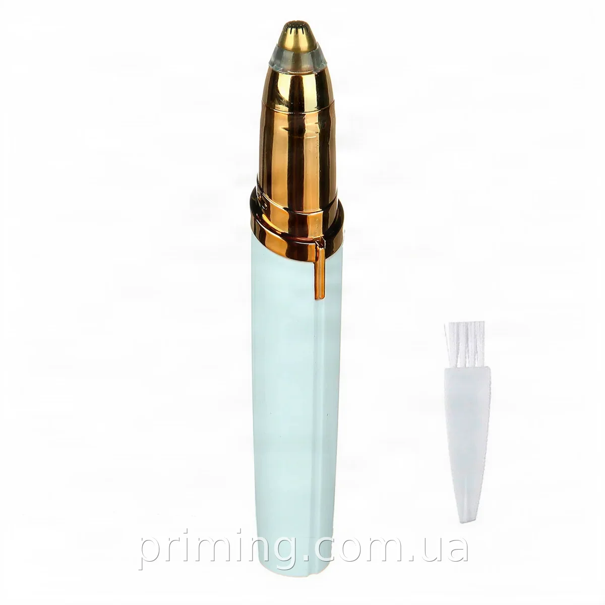 Эпилятор для бровей Flawless Brows 715L 150W женский, удаляет волоски с луковицей, позолота 18 карат