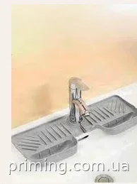 Силиконовая насадка-брызговик на смеситель, коврик для раковины, Drain pan AND-94-10-100PCS, защита кухни от брызг