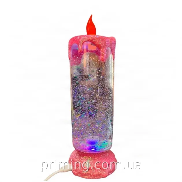 Свічка-лампа декоративна Romantic Candle 24, безпровідна світлодіодна з ефектом полум’я для затишку та романтики