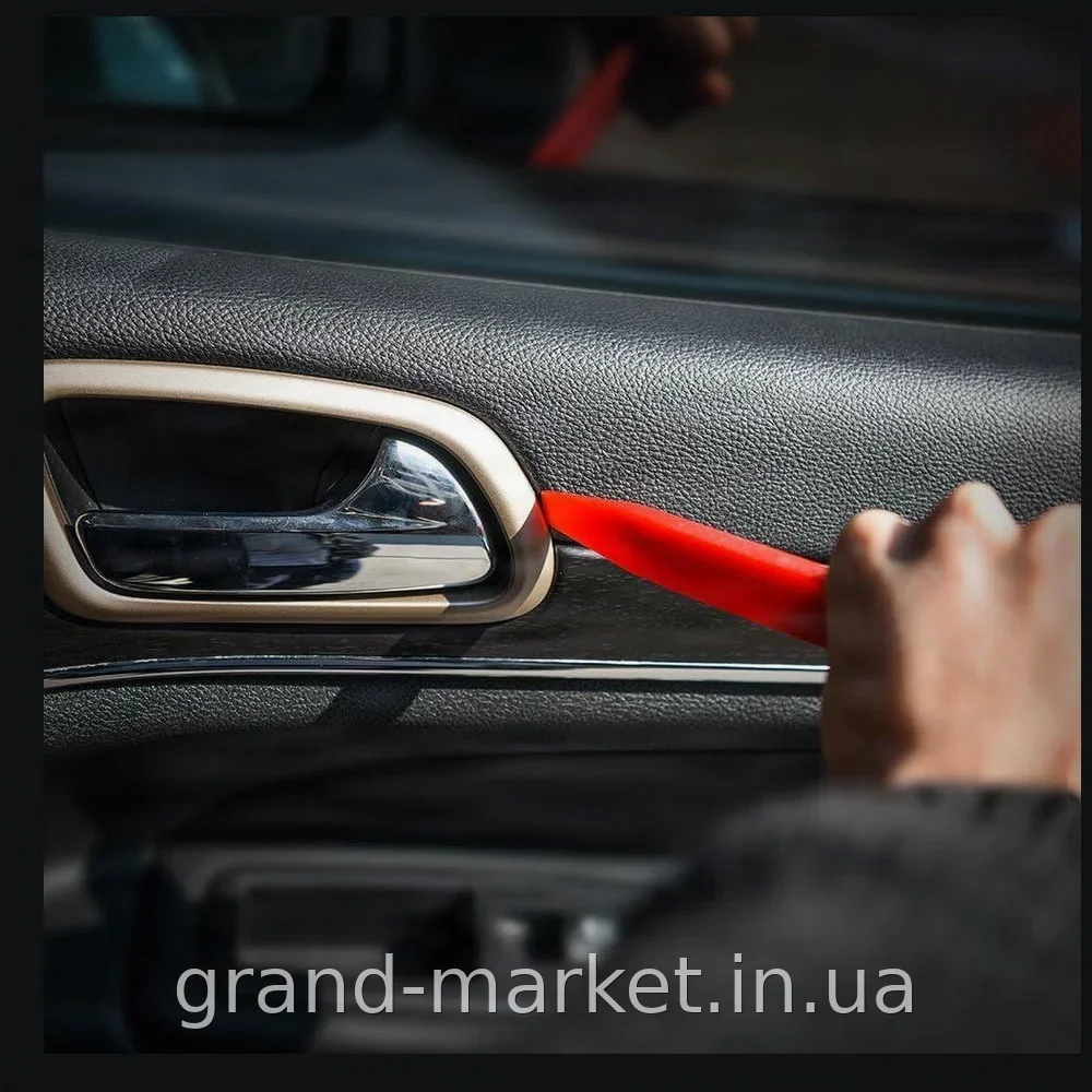 Набір інструментів для розбирання салону авто 46 в 1 - професійний комплект для зняття обшивки в кейсі