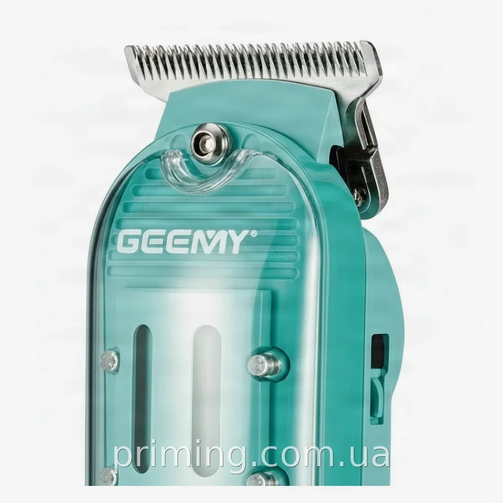 Триммер аккумуляторный беспроводной для волос и бороды GEMEI GM-8009 с 3 насадками, до 150 минут работы
