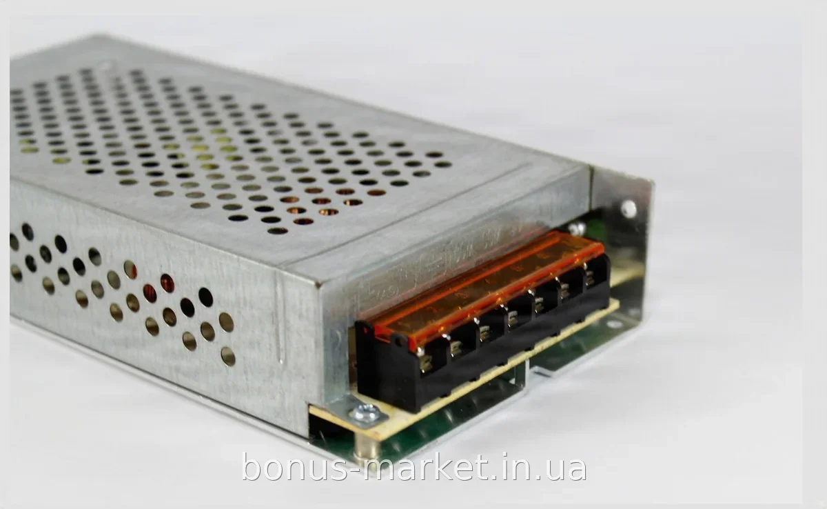 Импульсный блок питания METAL 5V 10A 100Вт для светодиодных лент и оборудования, защита от КЗ и перегрузки
