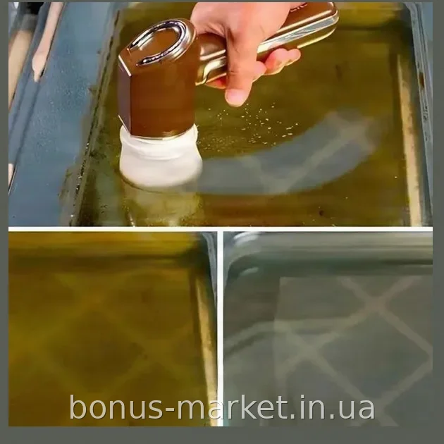 Электрическая беспроводная щетка для уборки 3в1 аккумуляторная Cleaning Brush AND 1-43 для кухни, ванной и пола