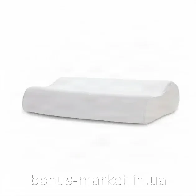Ортопедическая подушка для сна Comfort Memory Pillow с эффектом памяти, высоты 10 и 7 см, с наволочкой