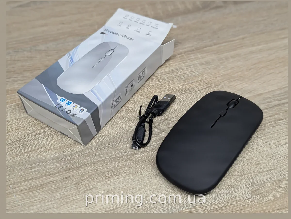 Беспроводная мышь G151D: Bluetooth + 2,4 ГГц, USB Type-C, аккумулятор
