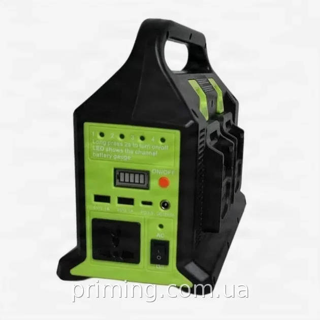 Інвертор напруги Best Mix UIN2 300 Вт з 12В на 220В для 4 акумуляторів LXT із захистом та перехідниками