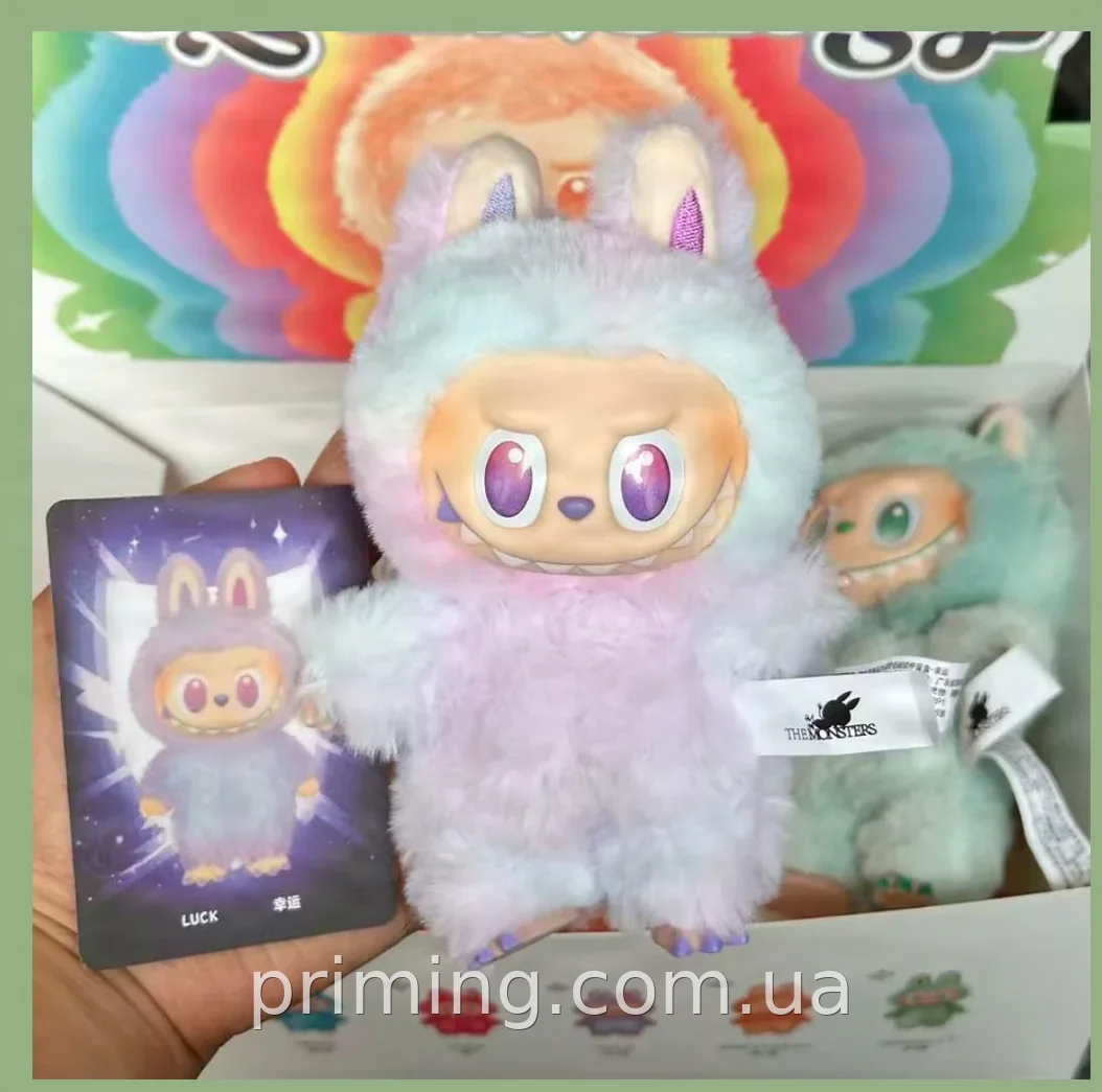 Игрушка-брелок Лабубу Labubu Big into Energy v3, искусственный мех, унисекс, сюрприз третья серия, разные цвета